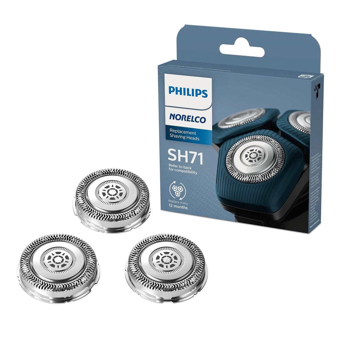 3X Shaving Heads for Philips Norelco (Pack of 1)