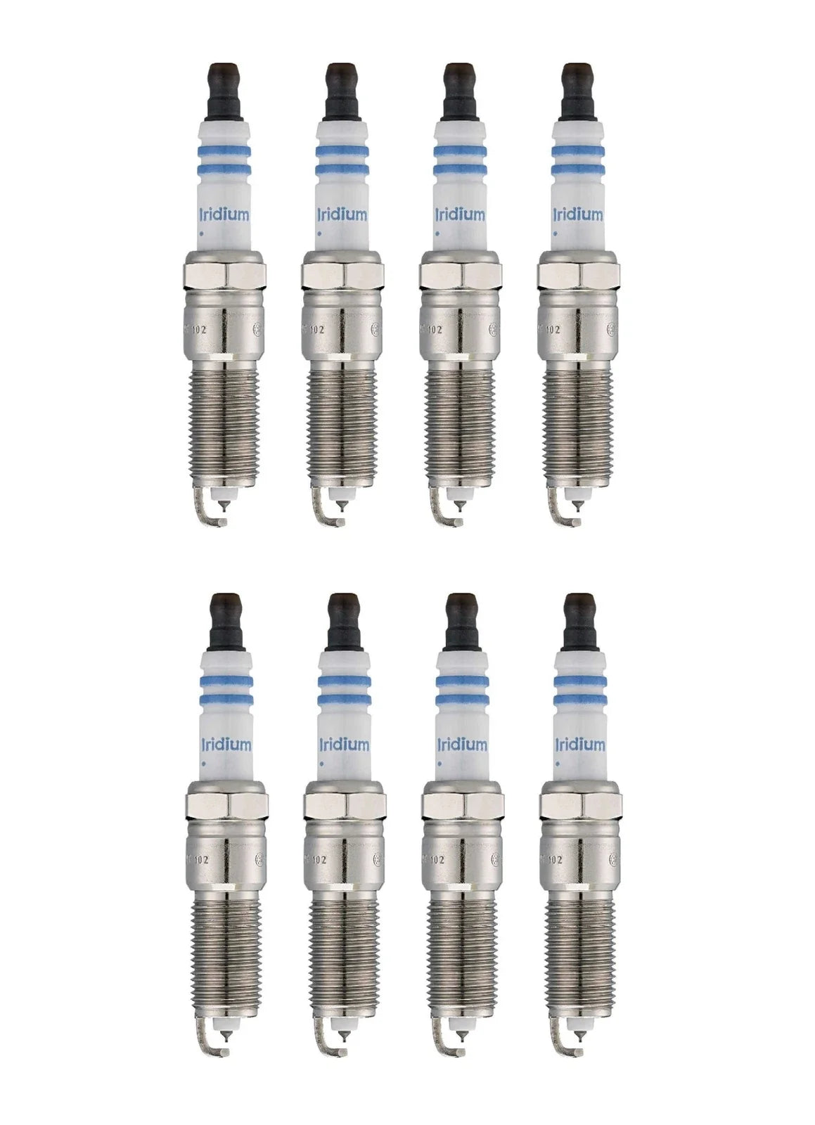 Set of 8 Spark Plugs for Buick Chevy Ford Lincoln Mazda Saab Saturn (Bosch 9616)