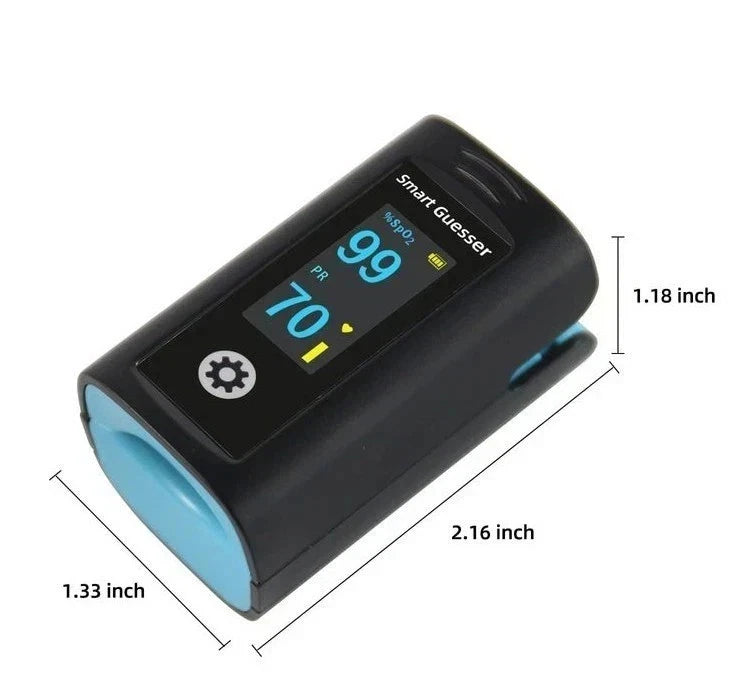 5x Oximeter Pulse Fingertip SpO2 Heart Rate Monitor for