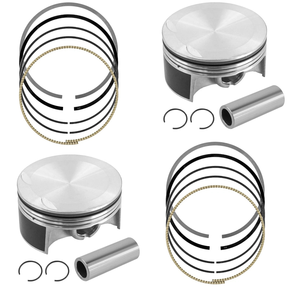 Cylinder Piston Kit & Rings for Polaris RZR XP Turbo / XP 4 Turbo (2016–2021) - 2206216, PT201, PR201