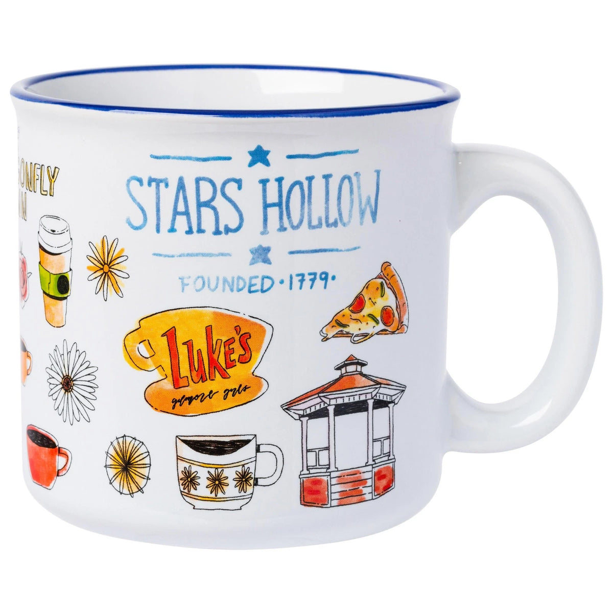 20 Ounce Silver Buffalo Gilmore Girls Luke's Mug