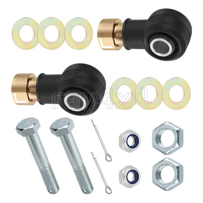 2x Tie Rod Ends Kit for Polaris RZR 570 800 900 Brutus HD ACE 325/570/900 EM1400