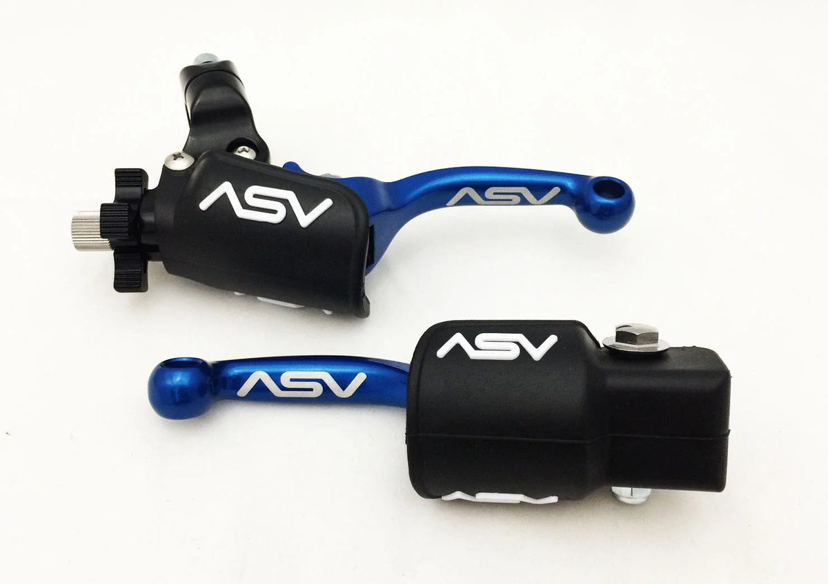ASV F3 Shorty Front Brake Clutch Perch Levers for RMZ 250 RMZ 450 (2007–2023)