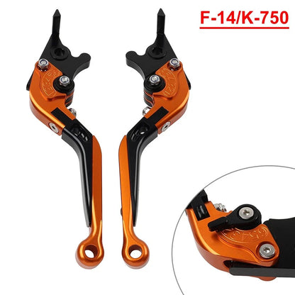 2X Folding Extendable Brake Clutch Levers for Kawasaki Ninja 650R (2006–2011)