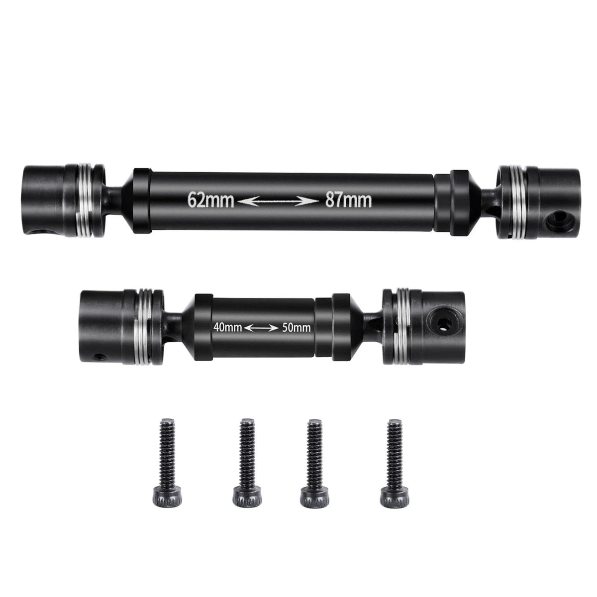 Steel RC Drive Shaft Upgrade for TRX4M K10 F150 (1/18th Scale)