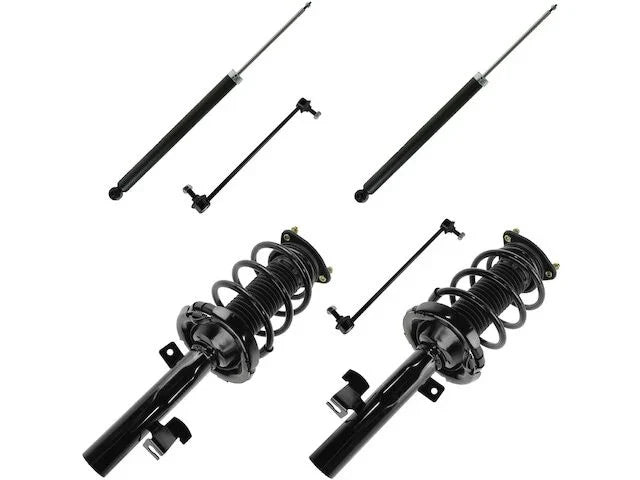 Set of 4 Shock Strut Coil Spring Sway Bar Links for Mazda 5 (2006–2010)