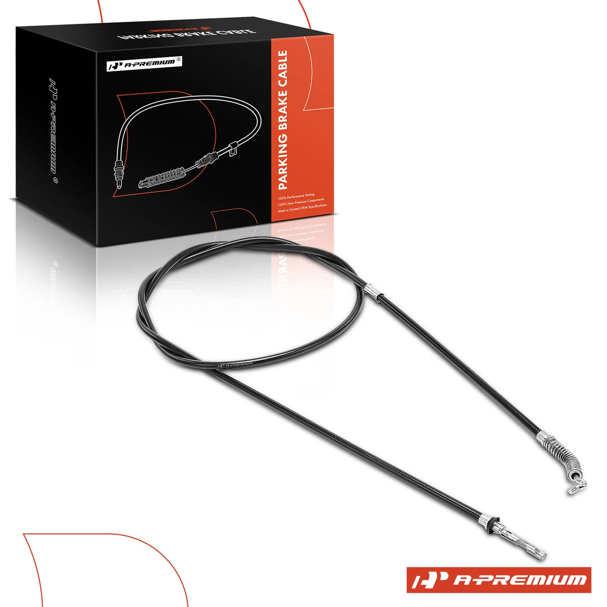 Rear Parking Brake Cable for Dodge Ram 1500 2002–2008, Ram 2500 3500 2008, 52010066AA, C660119