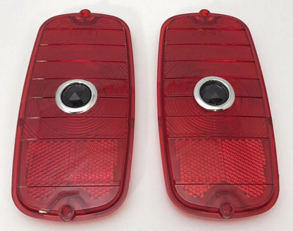 Tail Light Lens Set for Chevrolet GMC Fleetside Truck (1960–1966)