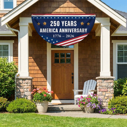 USA 250th Anniversary Flag for Commemorative Fan Flags (1776–2026)