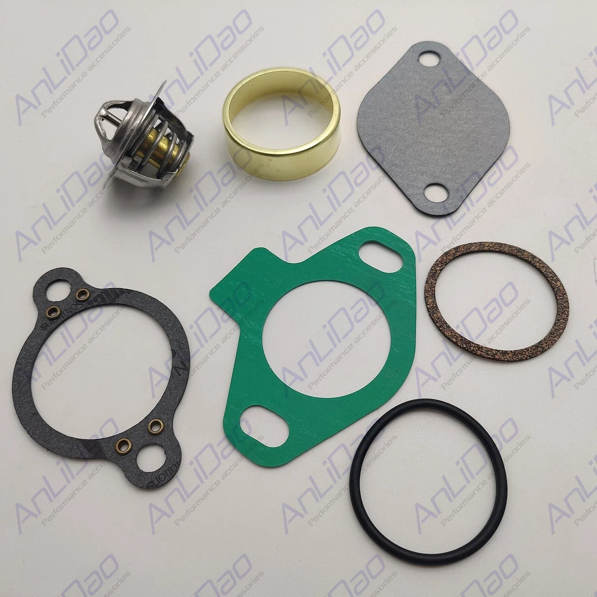 Thermostat Kit 140° for Mercruiser 5.0L 5.7L 7.4L V8 18-3668 807252Q4