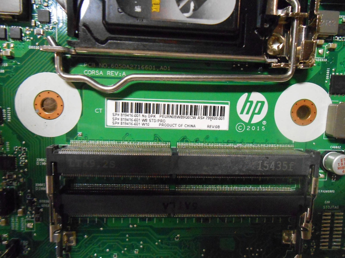HP Pro One 400 G2 AIO PC LGA1151 WiFi Motherboard (2015–2015)
