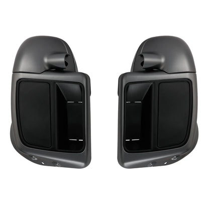 Lower Vented Fairings for Harley Touring Road Glide (2014–2025) Charcoal Denim