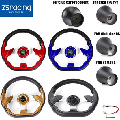 13 Inch Steering Wheel for Club Car/EZGO/Yamaha (Precedent)