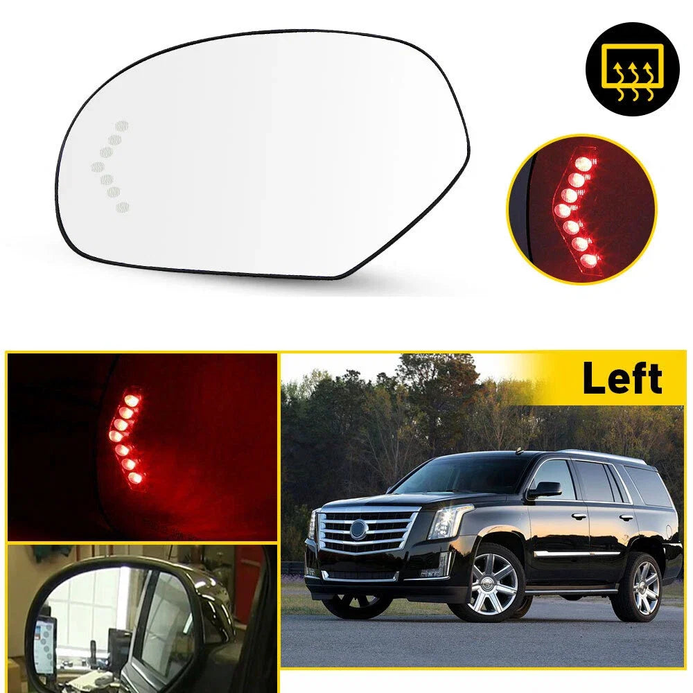 Heated Signal Glass Mirror for Chevrolet GMC Tahoe Yukon (2007–2013)