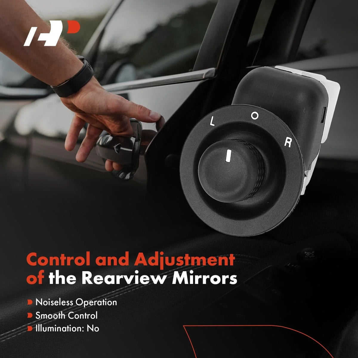 Power Mirror Switch for Dodge Challenger, Chrysler 300, Jeep Commander (2008–2019)