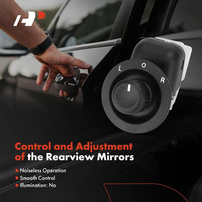 Power Mirror Switch for Dodge Challenger, Chrysler 300, Jeep Commander (2008–2019)