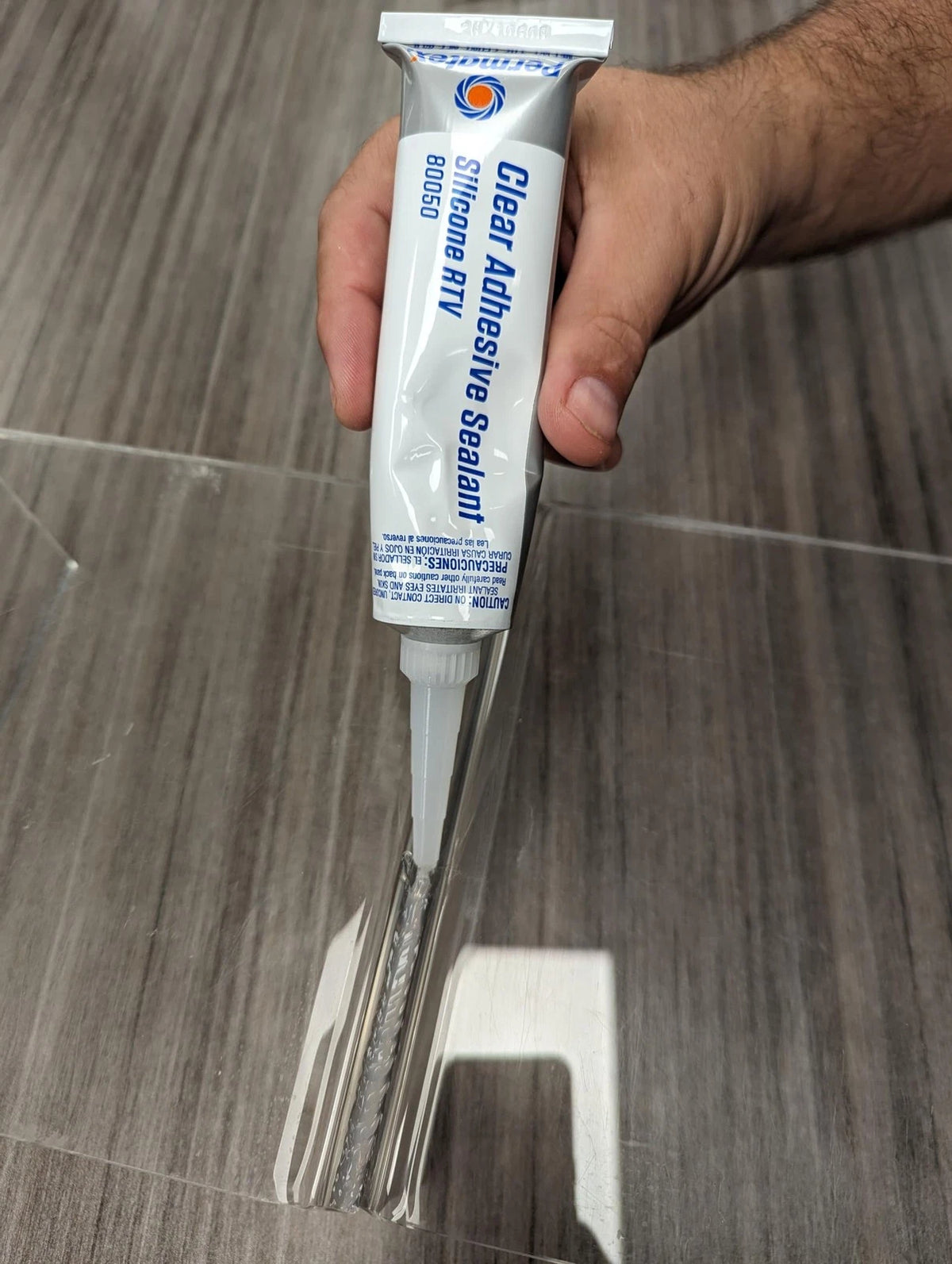 Permatex 80050 Clear RTV Silicone Adhesive Sealant for Automotive (Pack of 1)