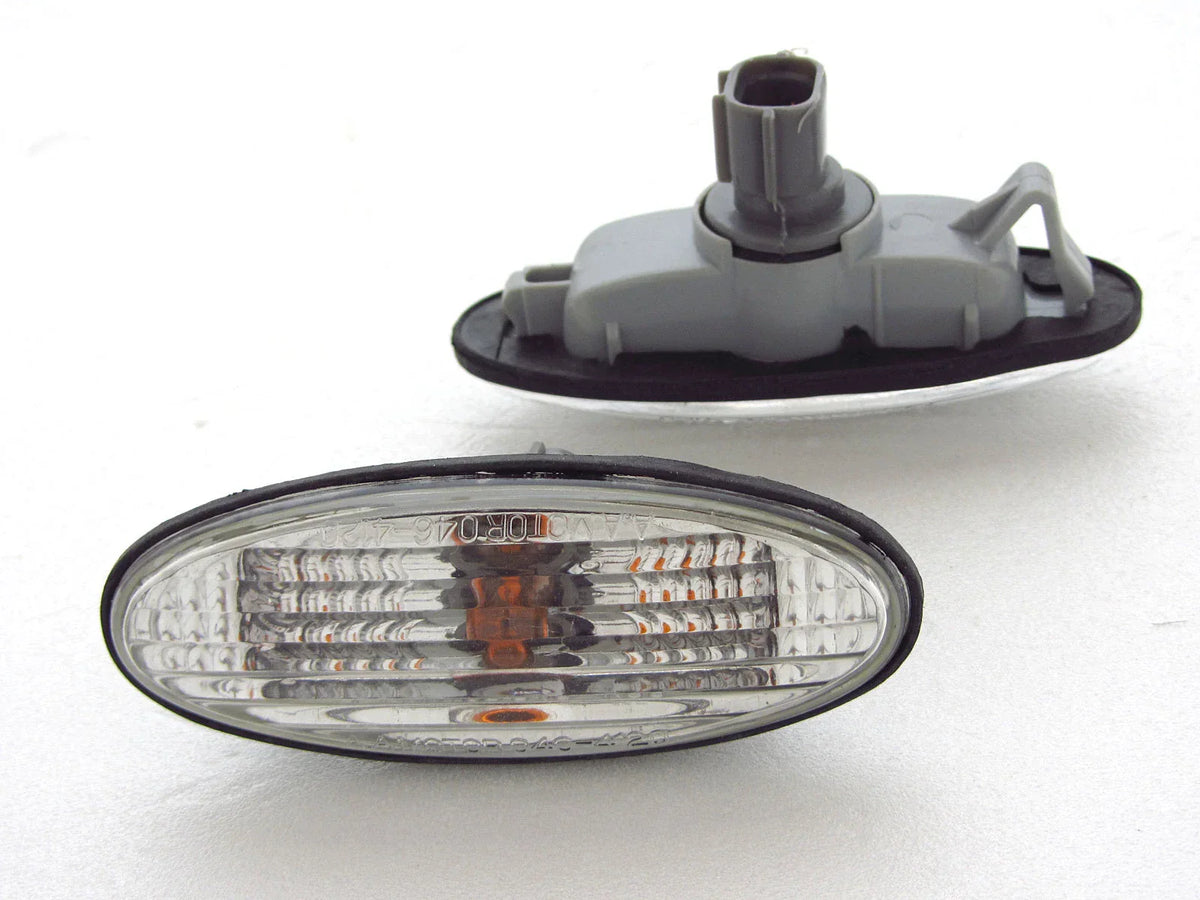 Crystal Guard Side Fender Lights for Mazda 323, 626, Bravo, Ford Courier, Ranger