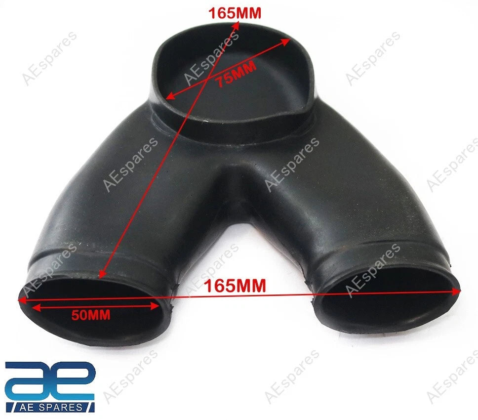 Air Intake Boot for Yamaha RD 350 250 (1973–1975) Rubber Y Duct