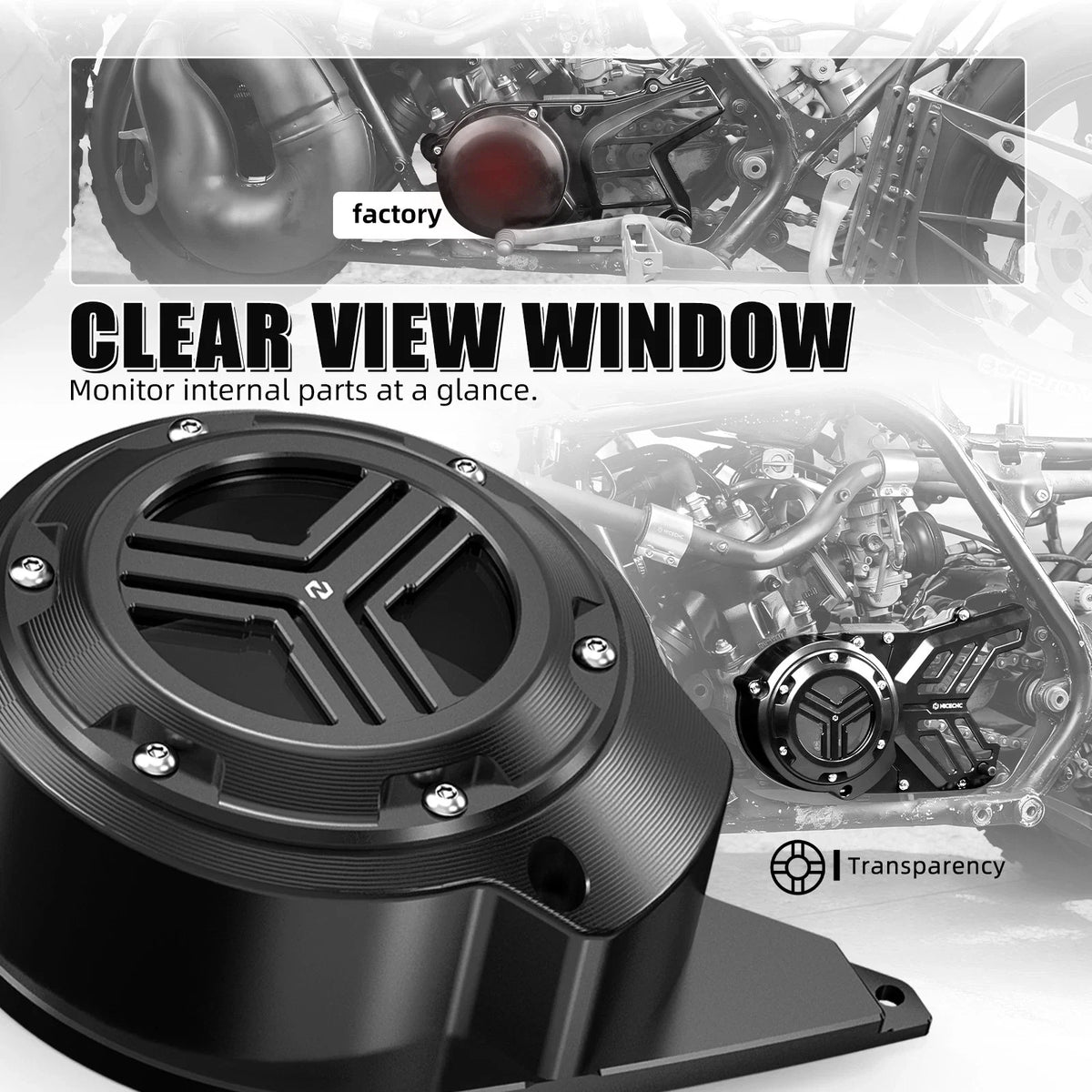 Left Side Stator Cover for Yamaha Banshee 350 YFZ350 (1987–2006)