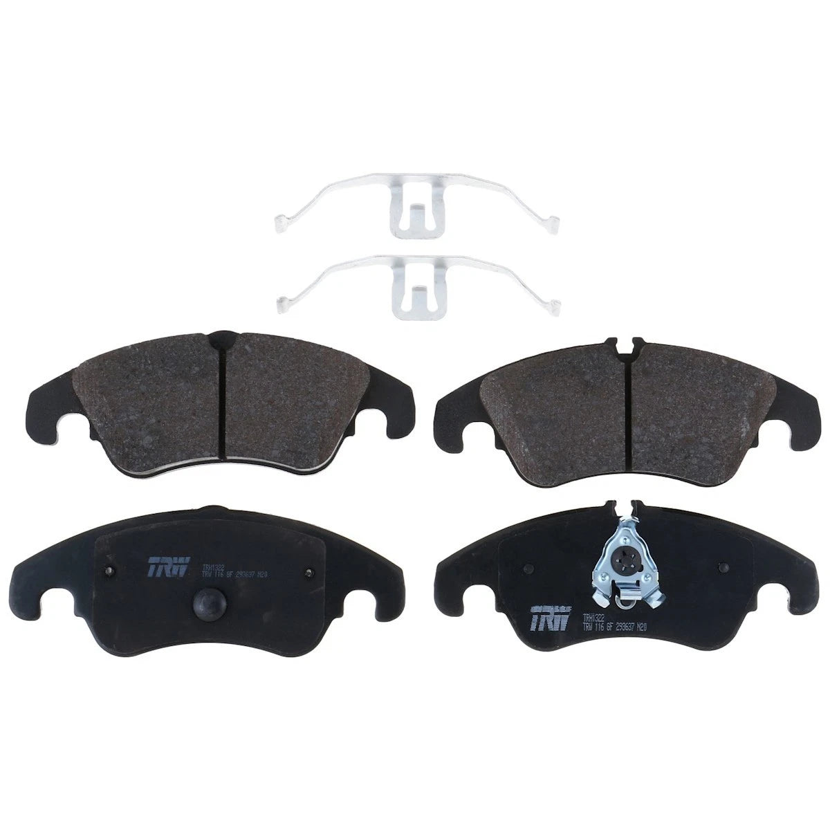 2X Brake Pad Set for Audi A5 Quattro (2010–2017) TRH1322