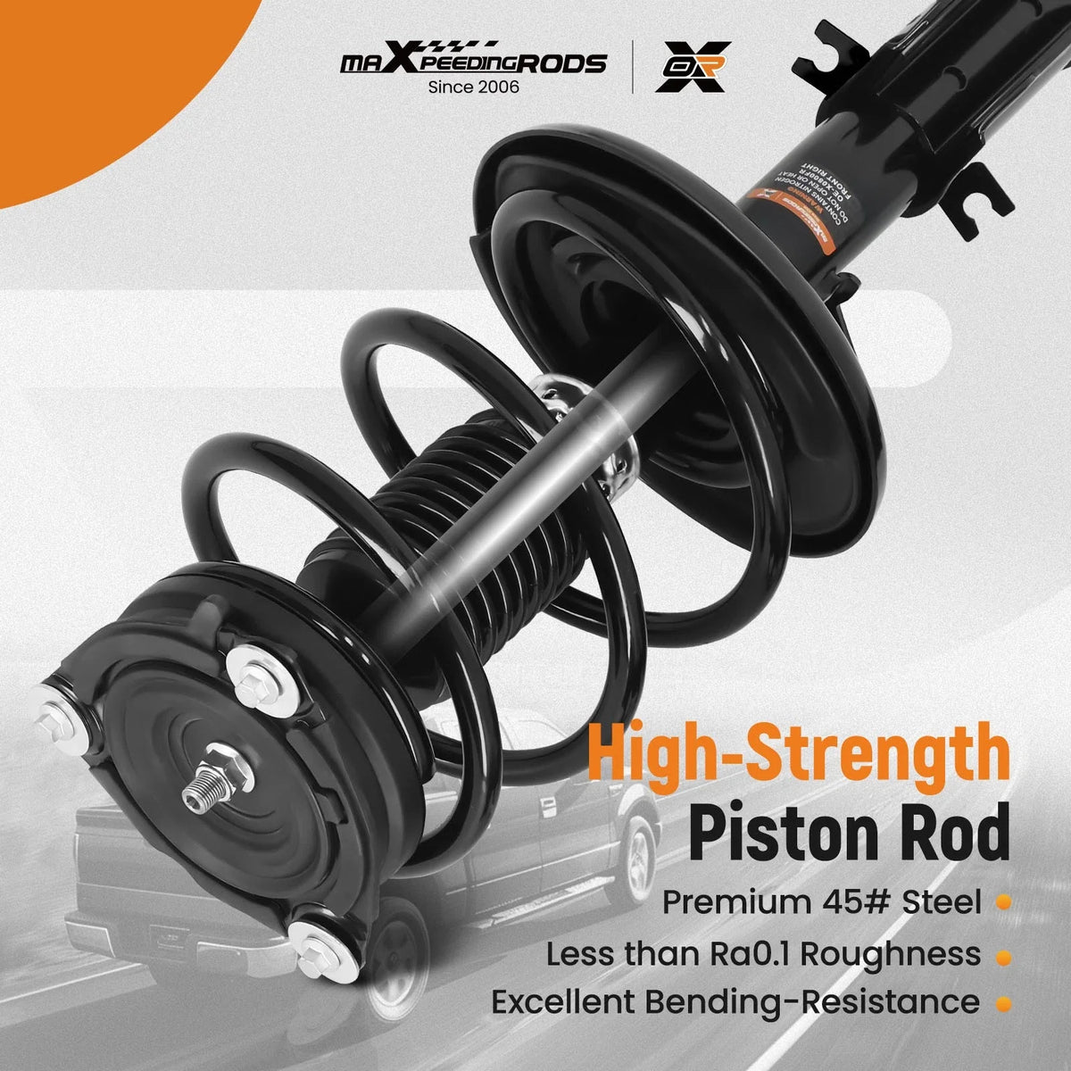 2PC Front Strut Coil Spring Assembly for Nissan Altima Sedan (2013–2018)