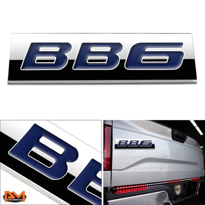 Polished Metal 3D Decal Blue Emblem for Honda Prelude (1997–2001)