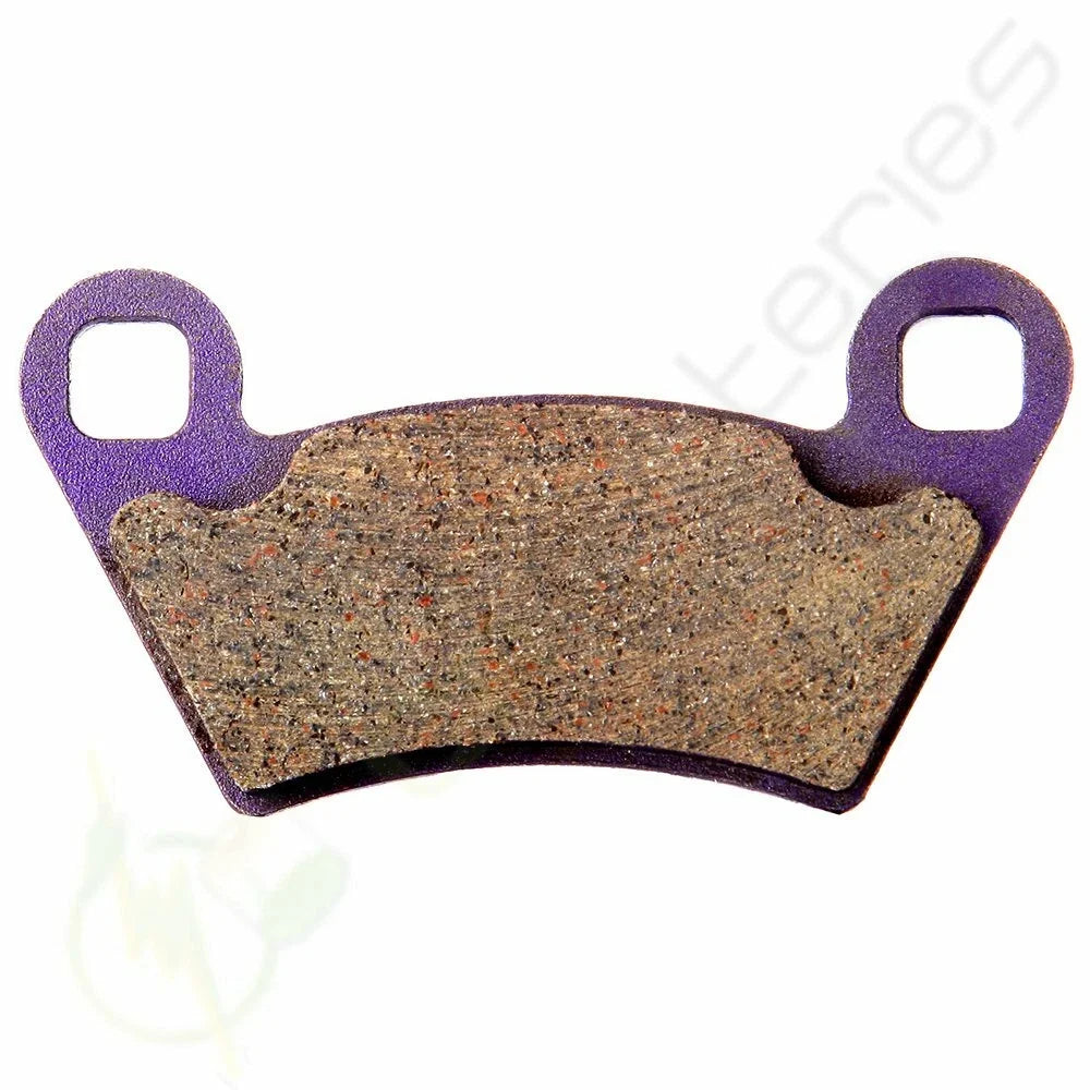 Front and Rear Brake Pads for Polaris Brutus EFI Ranger 800 (2013–2014) Carbon Fiber