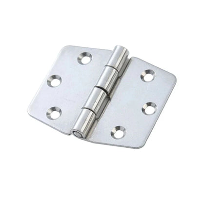 Marine Stainless Steel Hinge for Small Doors and Storage Boxes (60x74x2mm)