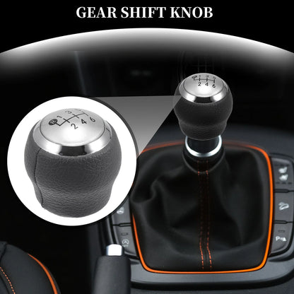 6 Speed Gear Shift Knob for Toyota Corolla Auris Yaris RAV4 (2007–2013) Faux Leather