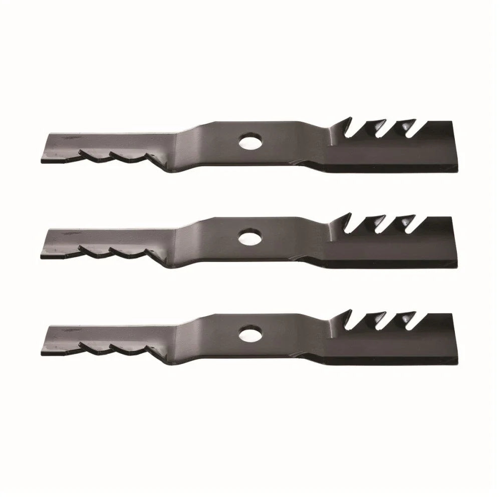 3X High Lift Mower Blade Toothed for MTD (Replaces 742-04116)