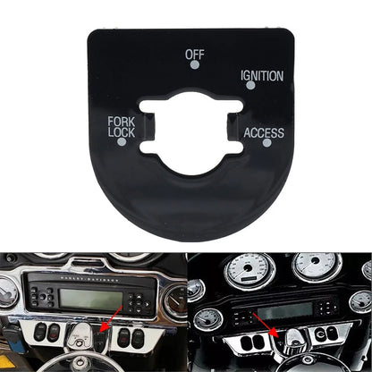 Ignition Switch Accent Panel Trim for Harley Street Electra Glide (Trikes)