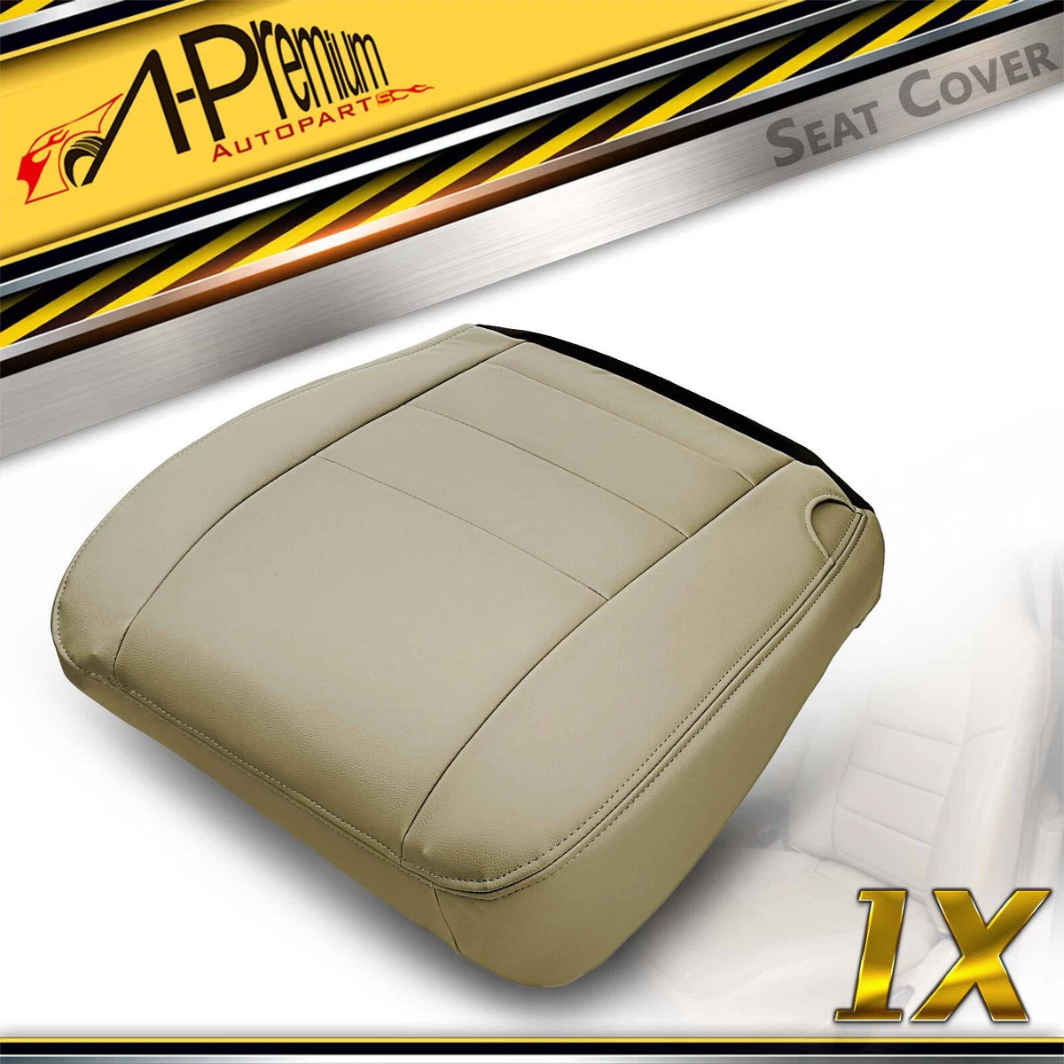 Seat Bottom Cover for Ford Excursion (2002–2004) FRSD0304DBTL Tan