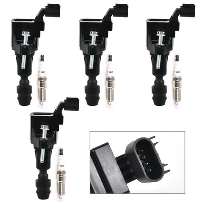 Ignition Coil and Spark Plug for Chevy Equinox Buick Regal Saturn GMC 2.4L (2005–2010)
