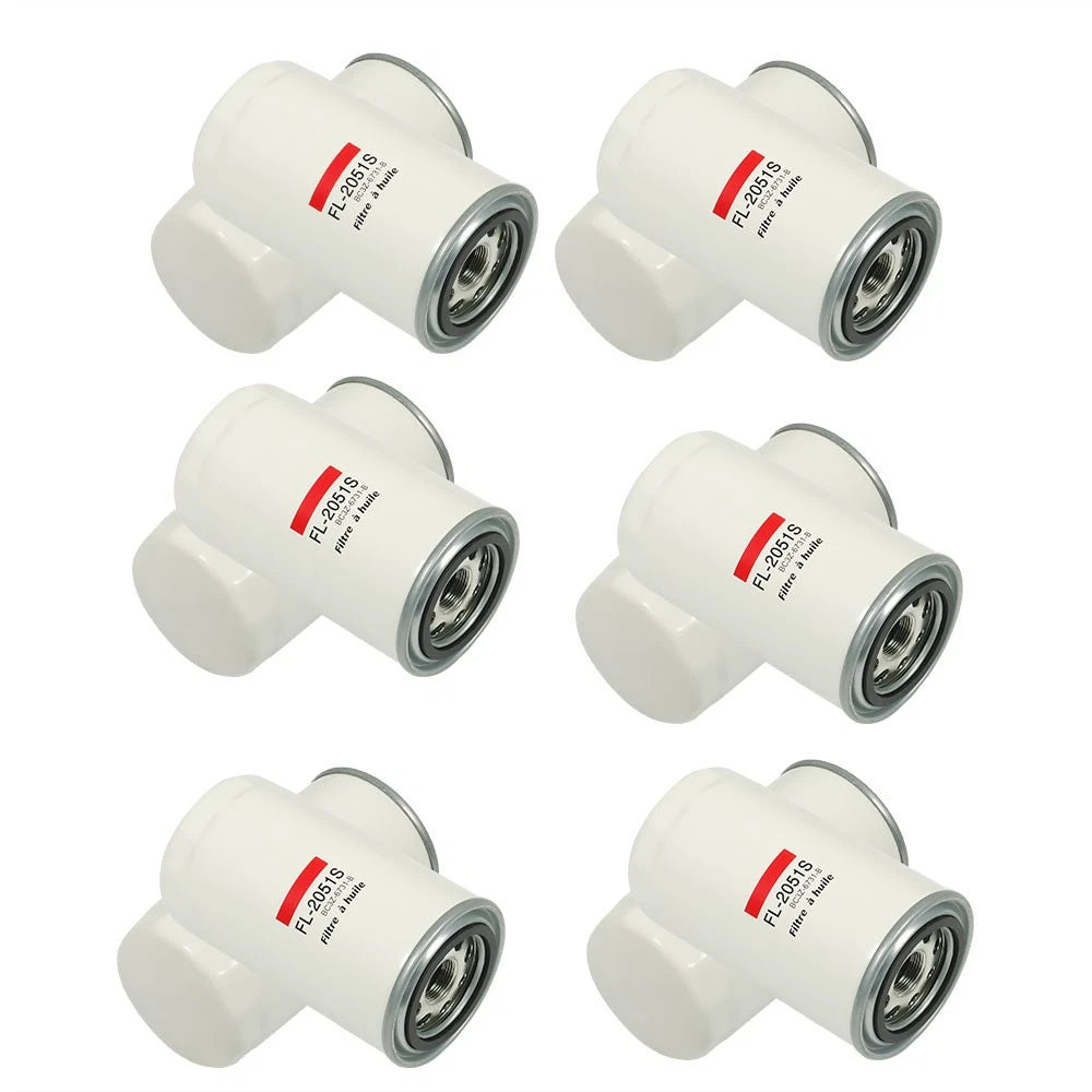 12pcs Oil Filter FL-2051S for Ford 6.7L Powerstroke Diesel (2011–2022)