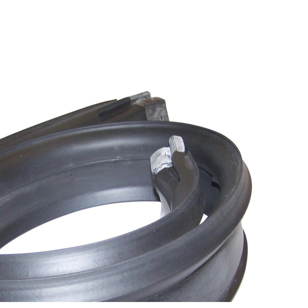 Cowl to Frame Weatherstrip for Jeep Wrangler (1991–1995) MLX-CAS55009127-CL360A50 Rubber Black