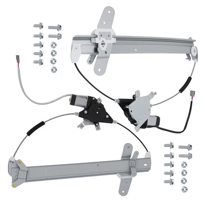 Set of 2 Window Regulators & Motors for Lincoln Town Car (1998–2011)