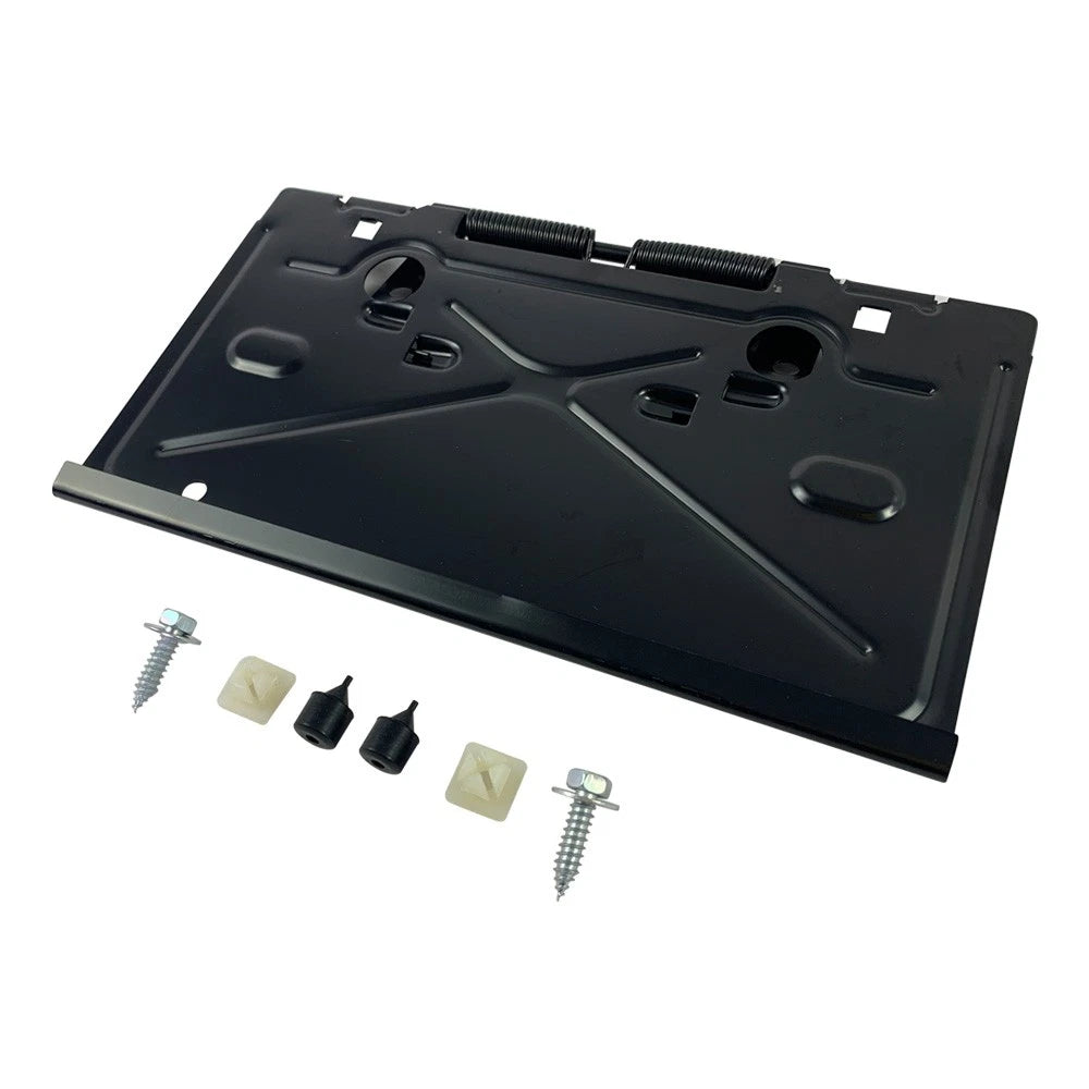 License Plate Tag Bracket Rear with Hinge for Chevelle Monte Carlo Impala (1968–1972) - BS101145