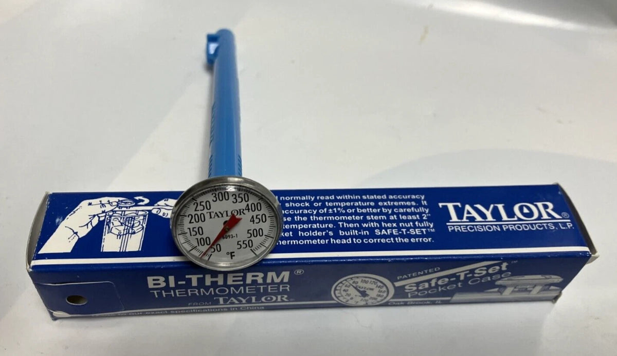 Instant Read Thermometer for Taylor Bi Therm (50-550°F)