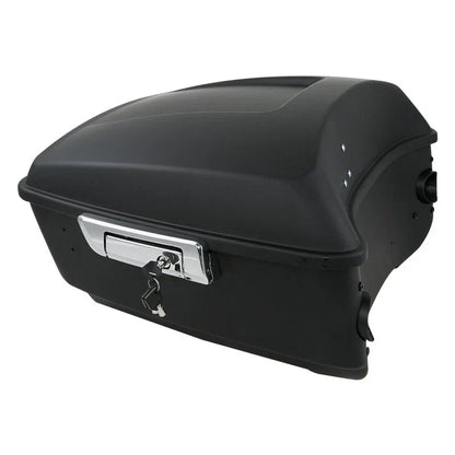 Matte Black Trunk Luggage Rack Pad Speakers for Harley Road Glide (2014–2026)