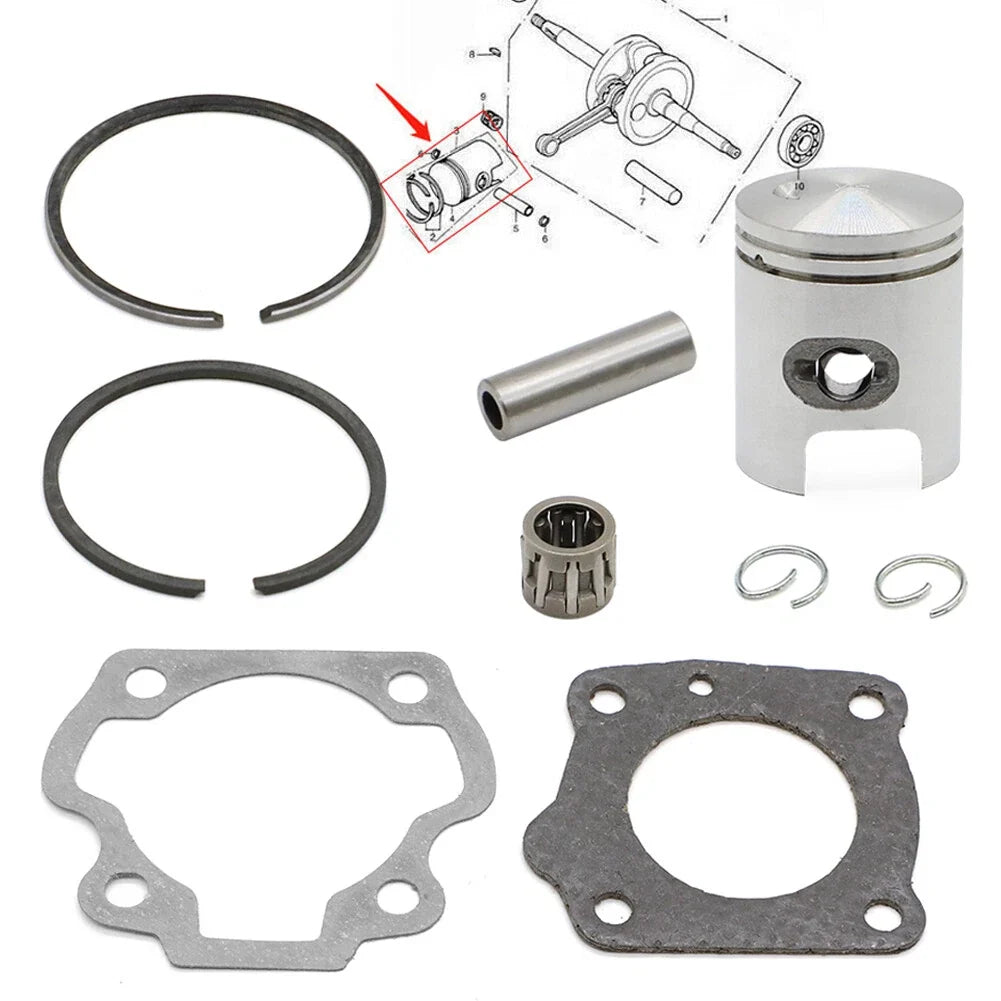Piston Ring & Gasket Set for Honda NQ50 NC50 NU50 NS50 (1980–1983)