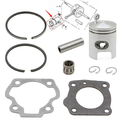 Piston Ring & Gasket Set for Honda NQ50 NC50 NU50 NS50 (1980–1983)