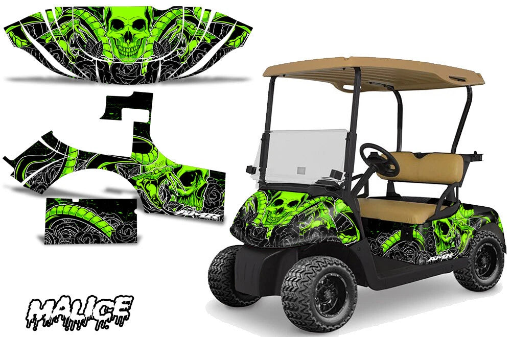 Graphics Kit Decal Sticker for E-Z-Go RXV (2008–2015) P-EZ-RXV-08-15-MALICE-GR