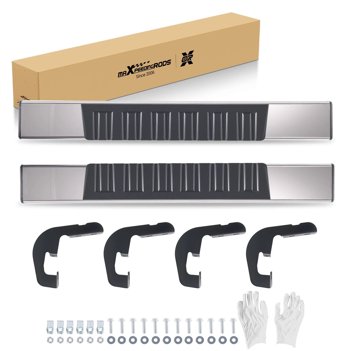 Step Bars for Chevrolet Silverado GMC Sierra 1500-3500HD (2007–2019) 534PHY