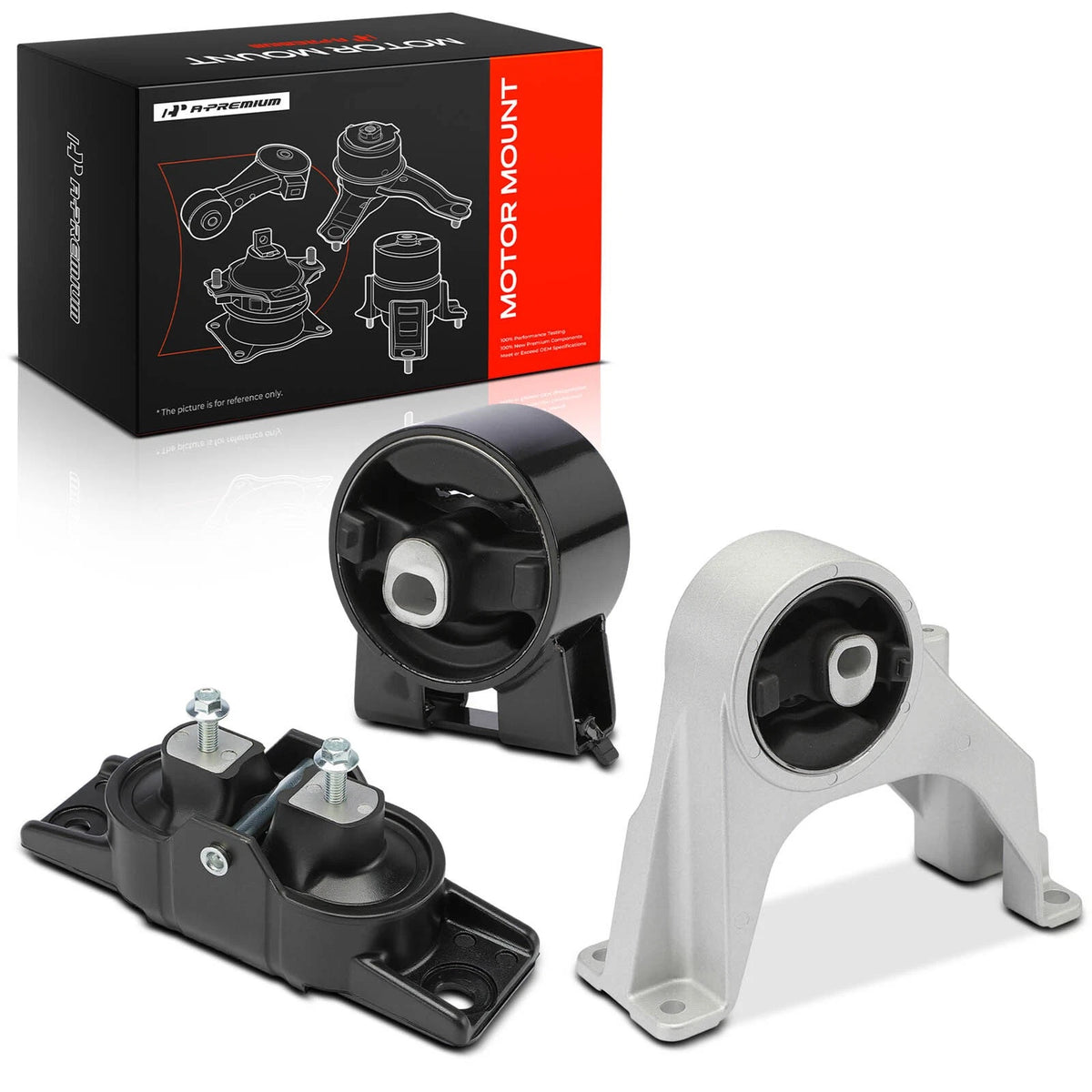 3X Engine Mount for Dodge Journey (2009–2010) 4743957AC, 5171070AD, 5171073AC