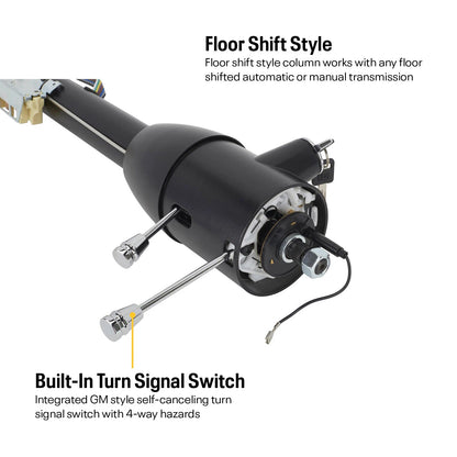 Universal Tilt Steering Column for GM Vehicles (30" Black, 91603291)