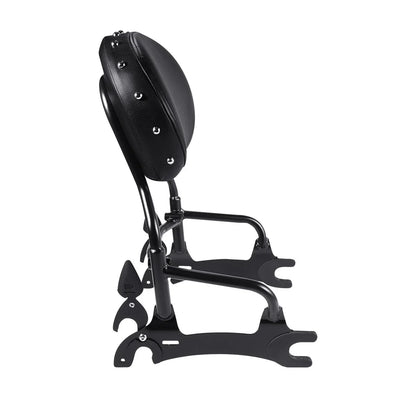 12" Black Sissy Bar Backrest for Indian Chief Dark Horse Classic (2014–2018)