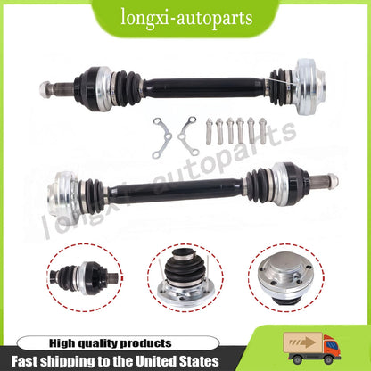 Set of 2 Rear Left & Right Axle Half Shaft CV for BMW M3 E90 E92 E93 (2008–2013) - 2283455, 33212283455, 8321898