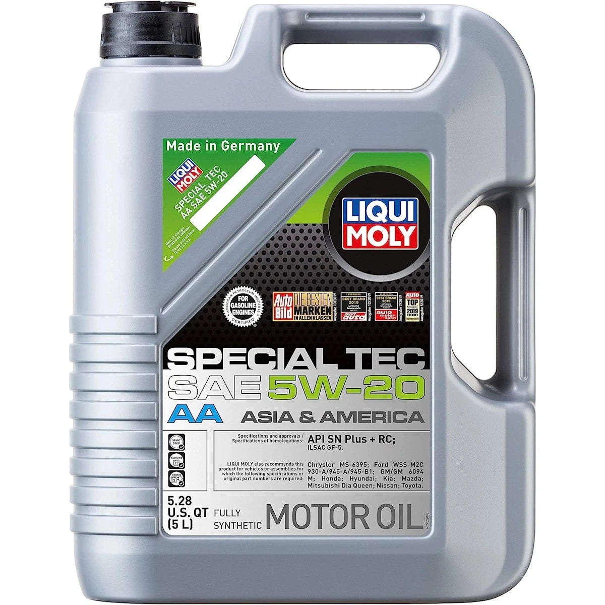 Liqui Moly Motor Oil 2259 for Ford F-150, Explorer, Escape, Jeep, Chevy (2017–2019)