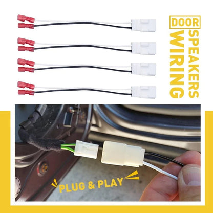 Speaker Harness Wiring Adapter Connector for Ram 2500 3500 Wrangler (2003–2021)